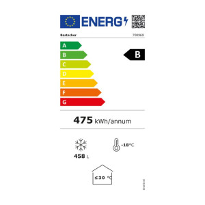 Καταψύκτης Μπαούλο - 479 L - Bartscher