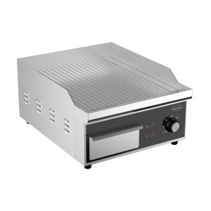 Ηλεκτρική Σχάρα με Αυλακωτή Πλάκα - 350 x 450 mm - CombiSteel