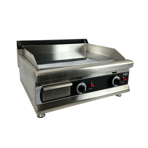 Γκριλ Αερίου Λεία και Χρωμιωμένη Πλάκα - 650 x 575 Mm - CombiSteel