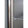 Αρνητικό Ντουλάπι 1400 L Inox 2 Πόρτες GN 2/1 Αεριζόμενο