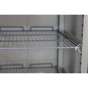 Αρνητικό Ντουλάπι 1400 L Inox 2 Πόρτες GN 2/1 Αεριζόμενο