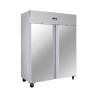 Αρνητικό Ντουλάπι 1400 L Inox 2 Πόρτες GN 2/1 Αεριζόμενο