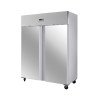 Αρνητικό Ντουλάπι 1400 L Inox 2 Πόρτες GN 2/1 Αεριζόμενο