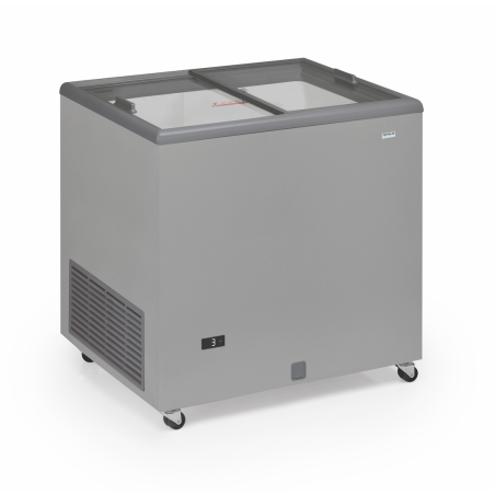 Καταψύκτης με Συρόμενες Γυάλινες Πόρτες - 220 L