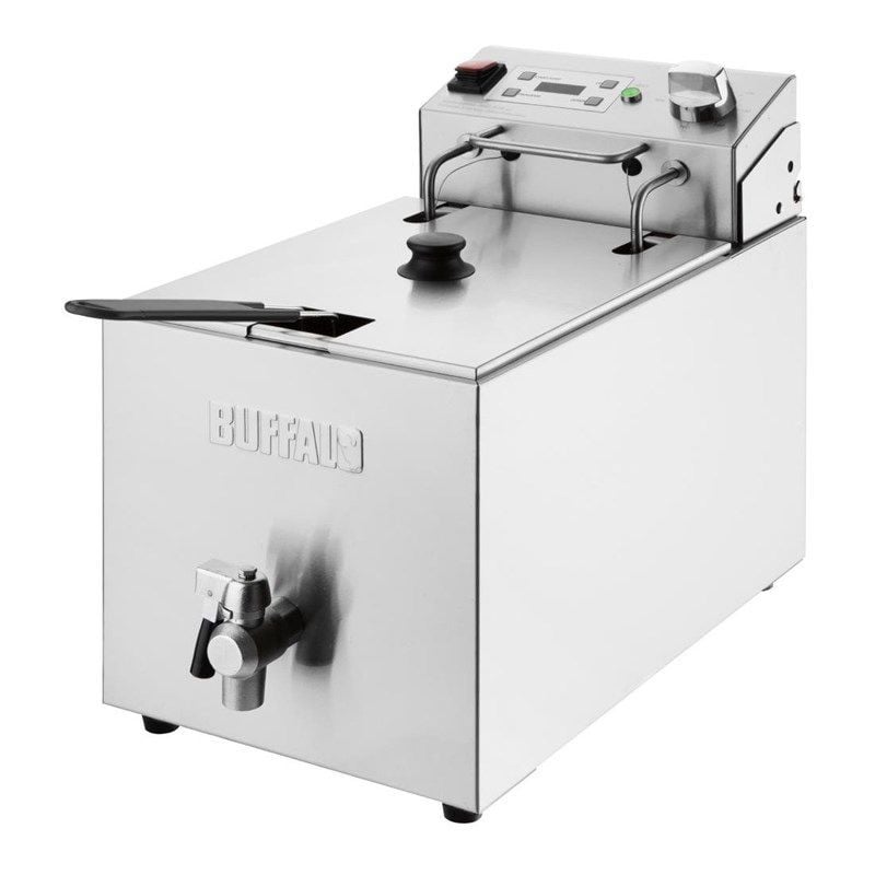 Ηλεκτρικό Τηγάνι Απλό Με Χρονοδιακόπτη - 1 X 8L - Buffalo