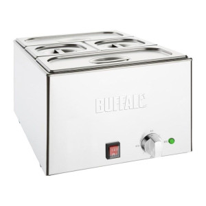 Bain-Marie Με Δοχεία - 2 x GN 1/3 και 2 x GN 1/6 - Buffalo