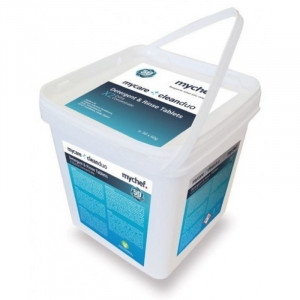 Tablette de Détergent et Liquide de Rinçage Clean Duo - 24 Lots de 50 - Mychef