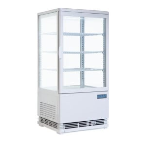 Λευκή Ψυχόμενη Βιτρίνα Σειράς C - 68 L - Polar