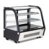 Black Countertop Refrigerated Display - 120 L - Polar