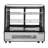 Black Countertop Refrigerated Display - 120 L - Polar