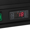 Μαύρο Ψυγείο Βιτρίνας Πάγκου - 100 L - Polar