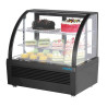 Vitrine Réfrigérée de Comptoir Noire - 100 L - Polar