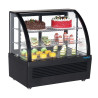 Vitrine Réfrigérée de Comptoir Noire - 100 L - Polar