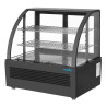 Vitrine Réfrigérée de Comptoir Noire - 100 L - Polar