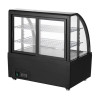 Vitrine Réfrigérée de Comptoir Noire - 100 L - Polar