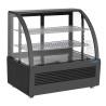 Vitrine Réfrigérée de Comptoir Noire - 100 L - Polar
