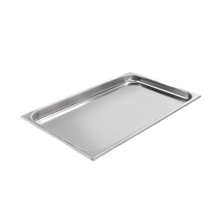 GN 1/1 Smooth Tray - P 65 mm Mychef: Robust stainless steel for a professional kitchen