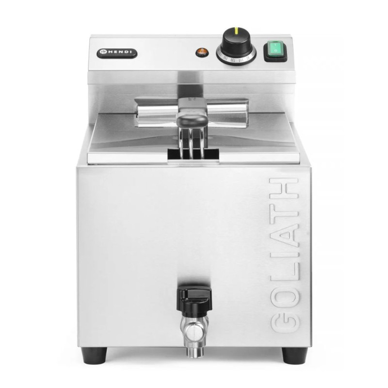 Deep fryer with Drain Tap - 10 L - HENDI Deep fryer with Drain Tap - 10 L - HENDI