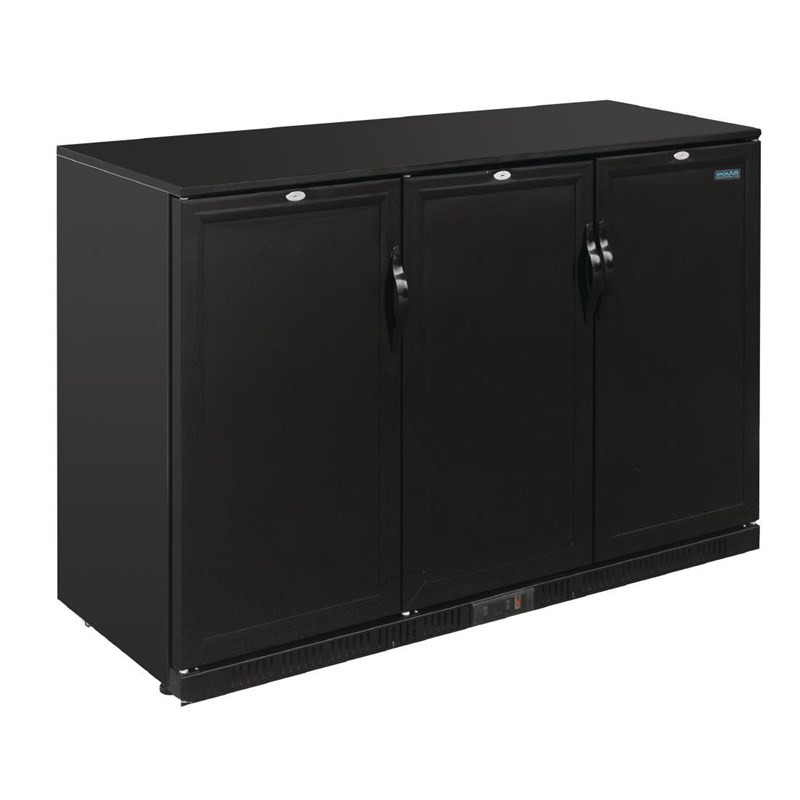 Arrière-Bar Réfrigéré - 3 Portes Pleines Pivotantes - 330L - Polar