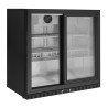Arrière Bar Réfrigéré Compact 2 portes vitrées pour restaurant, bar, brasserie)