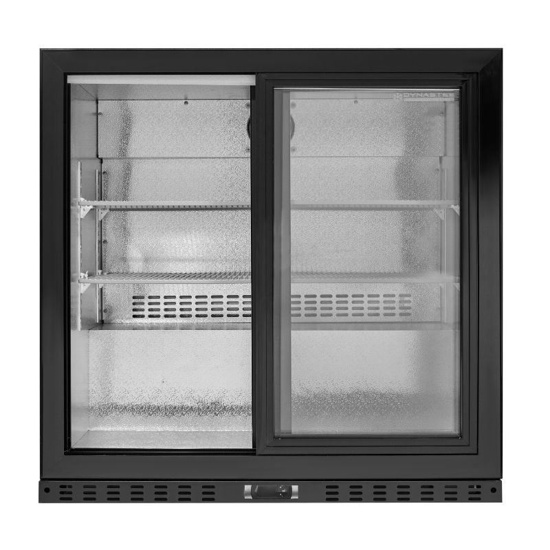 Arrière Bar Réfrigéré Compact 2 portes vitrées pour restaurant, bar, brasserie)