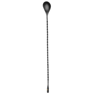 Black Cocktail Spoon - 385 mm