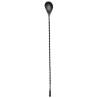Black Cocktail Spoon - 385 mm