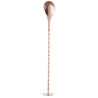 Cocktail Spoon with Copper Muddler - 280 mm