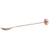 Cocktail Spoon with Copper Muddler - 280 mm