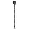 Cocktail Spoon with Black Muddler - 280 mm