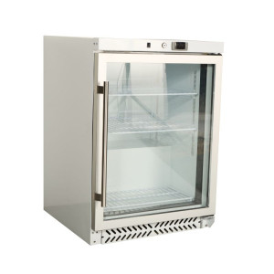 Μίνι Ψυγείο με Γυάλινη Πόρτα 170 L 0/+8 °C - Dynasteel