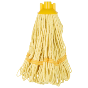 Tête Serpillière à Franges Bande Jaune - 0.2 kg