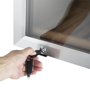 Κάβα Κρασιού Διπλής Ζώνης Σειρά G Inox 320 L - Polar