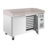 Pizza Counter 2 Doors Series U 428L - Polar