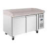 Pizza Counter 2 Doors Series U 428L - Polar