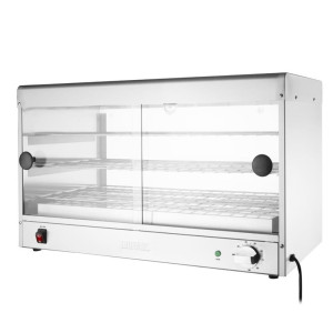 Heated Display Case - Capacity 60 Pies - Buffalo