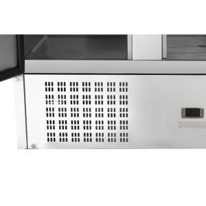 Saladette Ψυγείο 3 Πόρτες - 368 L - Dynasteel