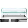 Saladette Ψυγείο 3 Πόρτες - 368 L - Dynasteel