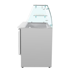 Saladette Ψυγείο 3 Πόρτες - 368 L - Dynasteel