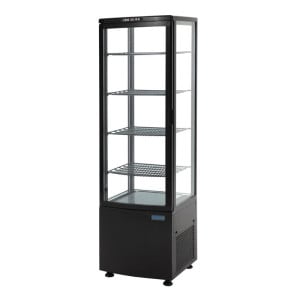 Μαύρη Ψυγείο Βιτρίνα Series C 235 L - Polar