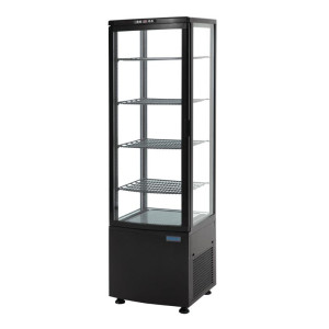 Refrigerated Display Case - Curved Door - Black Series C 235 L