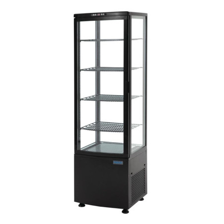 Μαύρη Ψυγείο Βιτρίνα Series C 235 L - Polar