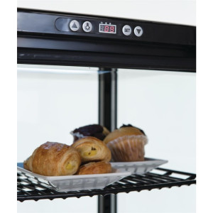 Μαύρη Ψυγείο Βιτρίνα Series C 235 L - Polar