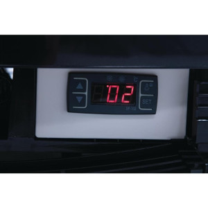 Μαύρη Ψυγείο Βιτρίνα Series C 235 L - Polar