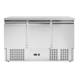 Compact Refrigerated Table GN 1/1 Positive 3 Doors