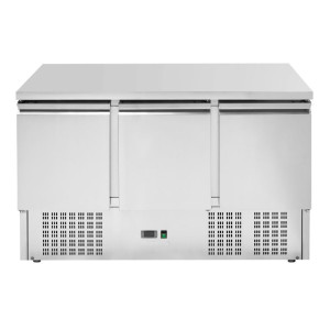 Compact Refrigerated Table GN 1/1 Positive 3 Doors