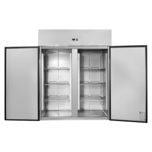 Θετική Ψυγείο Ντουλάπα 1400 L Inox GN 2/1 – 2 Πόρτες