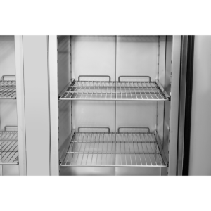 Θετική Ψυγείο Ντουλάπα 1400 L Inox GN 2/1 – 2 Πόρτες