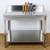 Dynasteel Stainless Steel Table - Robust and Practical