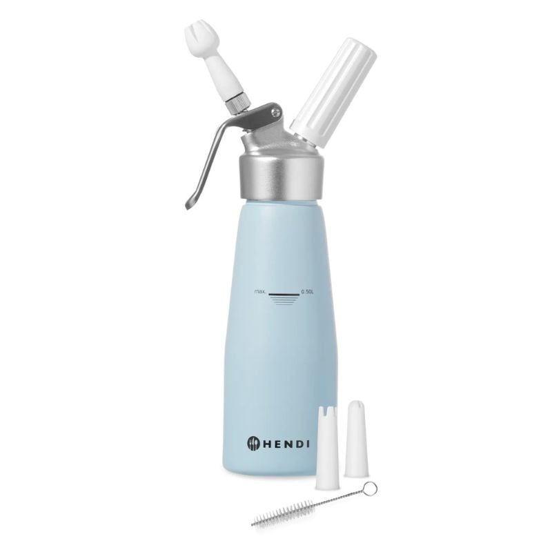 Σιφόν για σαντιγί Μπλε - 0,5 L - HENDI